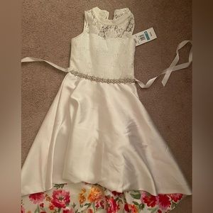 Rare editions white formal dress